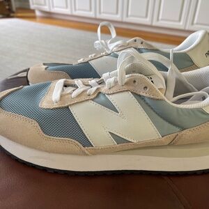 New Balance Women’s 237 Ocean Haze and Sea Salt Sneakers